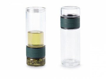 To-Go Mug Henrik – Glass med rustfritt tefilter 0,25 l