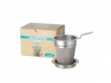 Tefilter i rustfritt stål - 41580