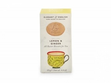 English Shortbread – Sitron og ingefær